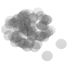 sourcing map Pipe Screen Stainless Steel Screens, 9/16 Inch (15mm) Diameter for Pipe Filter, Pack of 100