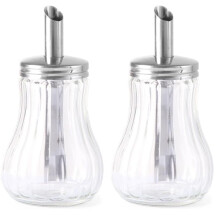 HENDI Sugar Dispenser, 80x(H) 140 mm, 0.2 L (Pack of 2)