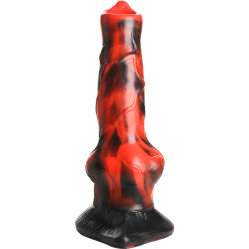 Creature Cocks Vibra Beast Vibrating Silicone Dildo 7.4 Inch 2