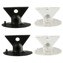 Hopzab 4PCS Suction Cup Bulb Remover Tool, for GU10 Lamp Light Replacement Tool, 32mm PVC Suction Cup for Easy Bulb Removal, Bulb Changer for High Ce