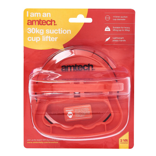 Amtech J1850 30kg Suction Cup Lifter 1