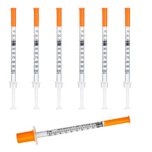 100 Pack 1ml Plastic Measuring Tools, 0.3X13mm Multiple Uses Laboratory Accessories, Individually Packed (100)