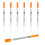 100 Pack 1ml Plastic Measuring Tools, 0.3X13mm Multiple Uses Laboratory Accessories, Individually Packed (100) 1