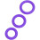 ROMP Remix Trio Penis og Ball Ring Sæt 2