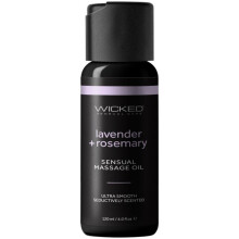 Wicked Sensual Care Lavender & Rosemary Sensual Massage Oil 120 ml