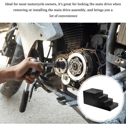 Primary Drive Locking Tool for Twin Cam Engines, Secure Sprocket Fit, Easy Installation 2