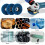 SATC 5 PCS Strip Discs 115mm Stripping Discs for Angle Grinder Paint Stripper Wheel Rust Stripper Disc Quick Abrasive Discs Paint Rust Oxidation Remo 5