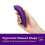 We-Vibe Melt 2 App Controlled Rechargeable Clitoral Vibrator Purple 5
