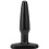 Me You Us Black Tapered Butt Plug with Flared Base 1
