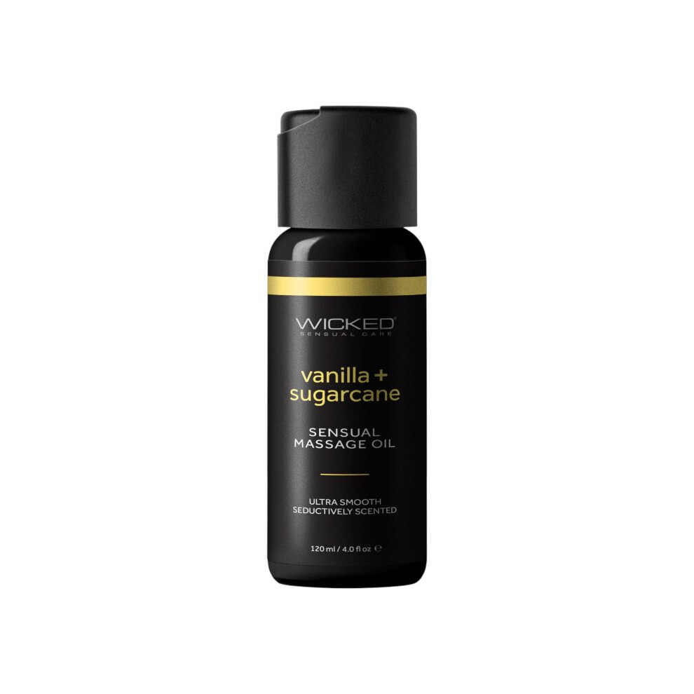 Wicked Sensual Care Vanilla & Sugarcane Sensual Massage Oil 120 Ml