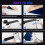 ORGSTA S008 Tattoo Printer Bluetooth Thermal Stencil transfer paper Beginner temporary Tattoo Sticker Maker Machine with 10 A4 Sheets 4