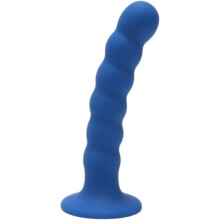 Me You Us Ripple G-Spot Dildo Blue 5.5 Inch