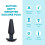 b-Vibe Butties Hefty Weighted Silicone Butt Plug Large 2