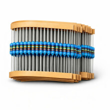 100pcs - 3 ohm Ω - 1/4W Watt Metal Film Resistors 0.25 1% for Electronic, Arduino, or Raspberry PI Projects. Many Values Available - UMTMedia