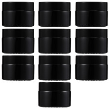 10Stk Kosmetik Behälter Schwarz Reisefreundlich Kompakt Praktisch