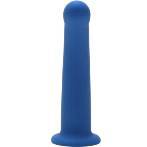 Me You Us Curved Dildo Blue 6 Inch 1