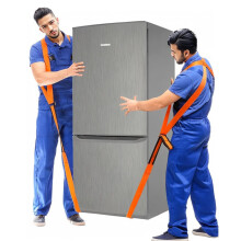 FANGCCC Lifting Straps for Movers, 2 Person Adjustable Furniture Moving Straps Lifting Objects up to 440 Pounds