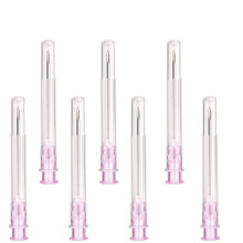 Pack of 100 18G x 1 Inch (1.20 x 25 mm) Stainless Steel Dosing Accessories for Refill Liquids, Individually Packed, Refill Tubes for Industry, Scienc