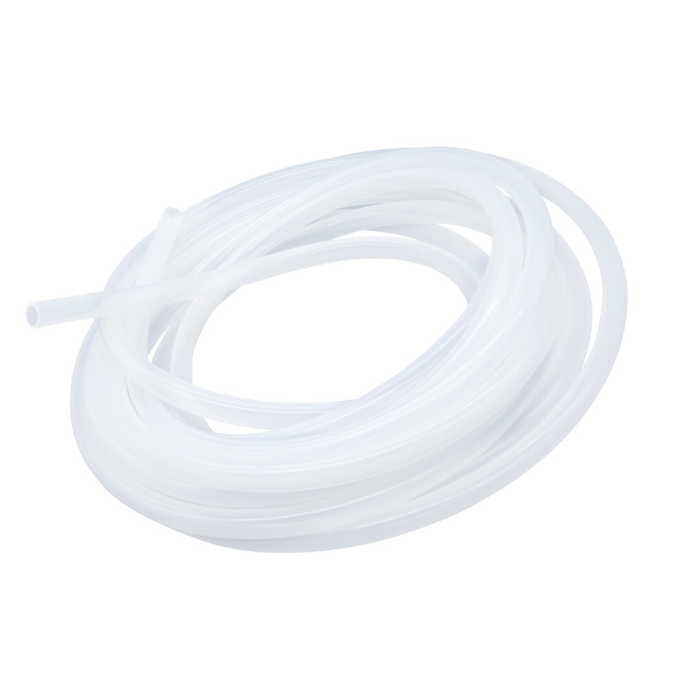 Lavmhab Silicone Tubing Food Grade Hoses 6Mm X 8Mm, Length 6 Meters (19.6Ft), Flexible Silicone Rubber Tube Air Hose Water Pipes