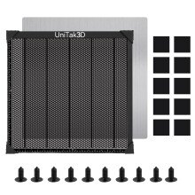 UniTak3D Honeycomb Laser Bed 500x500mm Working Table for XTool D1/D1 Pro/S9/S10/S30 Pro/RAY5 Engravers,Fast Heat Dissipation and Desktop Protection w