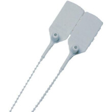 100 Anti Tamper Seals - Ideal for Fire Extinguishers & Luggage/Suitcases (Grey)