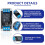 Innfeeltech 6pcs DC 24V Relay Module 1 Channel Relay with Optocoupler High or Low Level Trigger Expansion Board 3