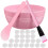 2Ensembles Kit Beauté Rose Outil Bol Brosse Pour DIY 8