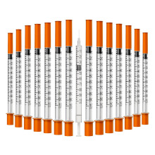 CANOPUS 15 pack 1ml Dispensing Measuring Tool with 30G x 8mm Tip, Individually Sealed, for Fluid Mixing