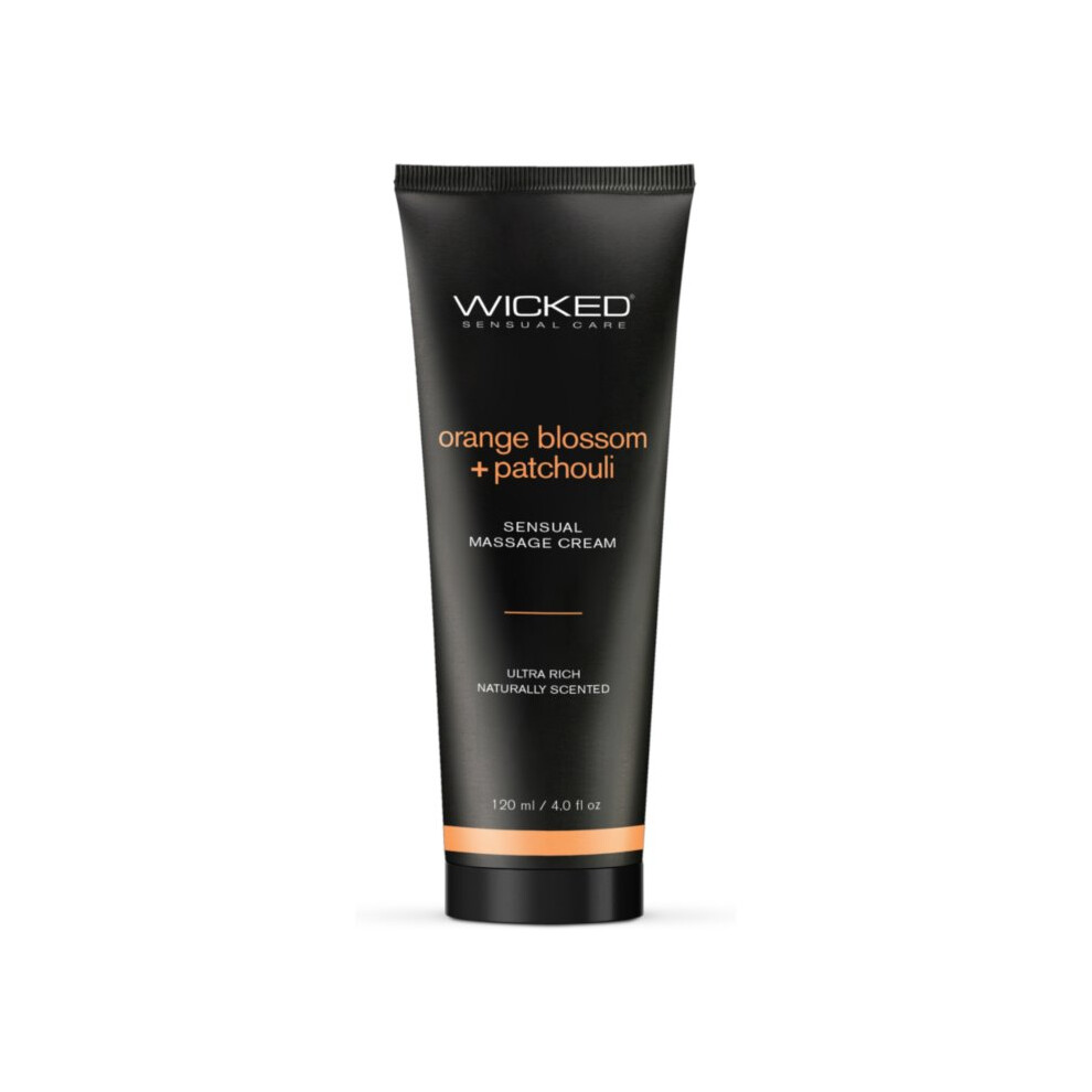 Wicked Sensual Care Orange/Cream Blossom & Patchouli Sensual Massage 120Ml