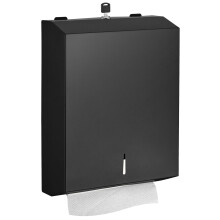 modunful Paper Towel Dispenser Wall Mount - Multifold Trifold Paper Towel Dispensers, Large Capacity Stainless Steel Tissue Holder, Commercial Hand T