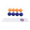 2Pièces Jeu De Curling Jeu De Table Jouet Pour Enfants 8