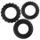 Pretty Love Titan Silicone Cock Ring Set (3 Pack) 1