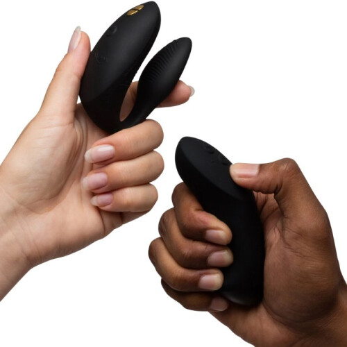 We-Vibe Chorus Pro Remote & App-Controlled Couples Vibrator Satin Black 2