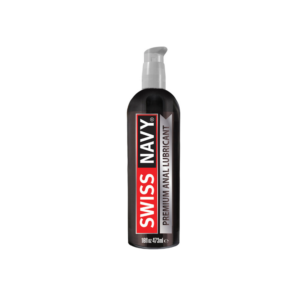 Swiss Navy Premium Silicone Anal Lubricant 473Ml