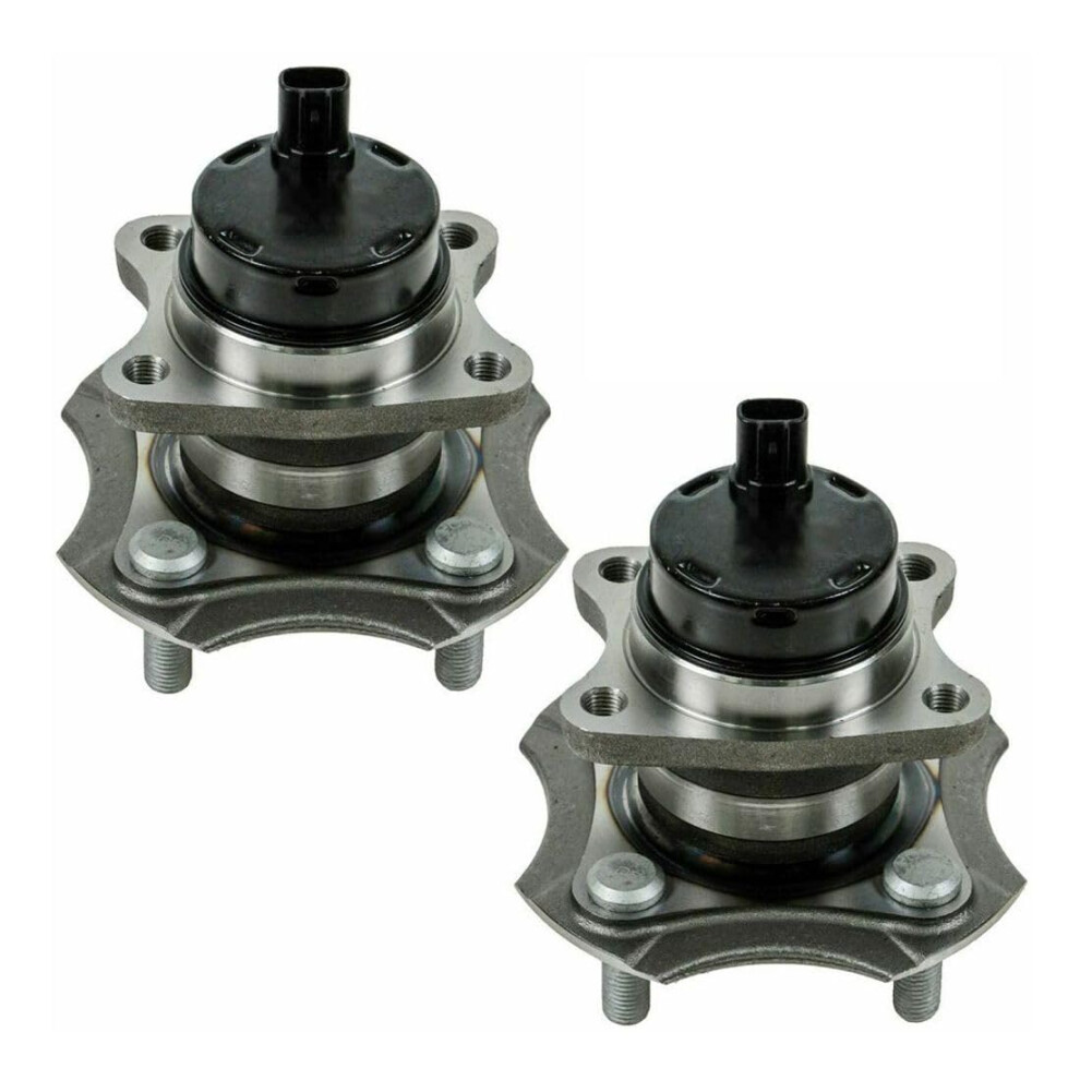 2Pcs Rear Wheel Hub Bearing Assembly 1111996 Smooth Rotation Noise Reduction Easy Installation 9099447410009