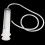 1PCS 100ML Reusable Plastic Syringe with Measurement Hydroponics Plastic Nutrient Measuring Nutrient Syringe Tools Sampler 6