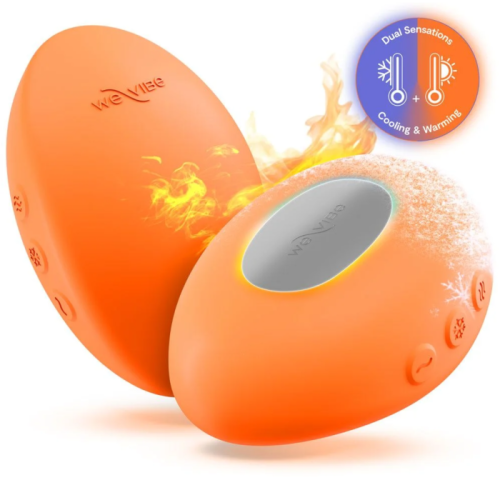 WE-VIBE - TEMP HEATING AND COOLING VIBRATOR TANGERINE