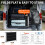DOKIO Foldable Portable Solar Panel 200W 12V Monocrystalline Solar Suitcase with 20A Controller 6