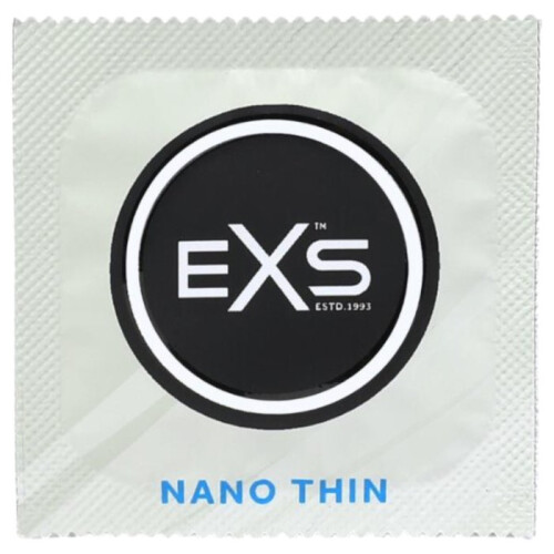 Nano tynde kondomer 3 stk. EXS 1