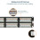 Tecmojo Cat6 48 Port Patch Panel, 19'' Network Patch Panel for Network Switch, 19inch Server Racks and Network Cabinets, 10G Support, Rack Mount, Wit 5