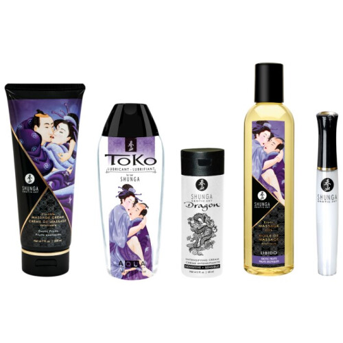 Shunga Luxury Gift Set Carnal Pleasures (6 Piece) 1