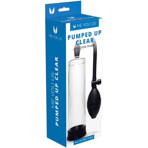 Me You Us Pumped Up Suction Penis Pump Clear 2