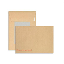 125x C6 / A6 Manilla Hard Board Back Envelopes - 162x114 mm - Cardboard Backed Please Do Not Bend Envelope with Peel & Seal Strip - Perfect for Maili