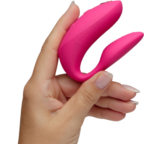 We-Vibe Chorus Pro Remote & App-Controlled Couples Vibrator Electric Pink 2