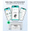 SVANTTO Bluetooth Thermal Label Printer 4x6, Compatible with Windows/Mac/Android/iOS, Shipping Label Printer for Royal Mail, DPD, eBay, Etsy, Shopify 5