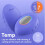 WE-VIBE - TEMP HEATING AND COOLING VIBRATOR TANGERINE 8