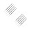 30Pièces Outils Nail Art Silicone Noir Polyvalent 7
