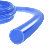 Rebower Silicone Tubing,4mm ID x 7.9mm OD Pure Silicon Tube High Temp Silicone Hose [for Home Brewing,Pump Transfer,Aquaponics]-10 ft Length/Blue