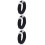 3Pièces Bracelets Survie Parachute Boucle Acier 8