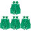 4Ensembles Vestes Verts En Pour Costume St. Patrick 4